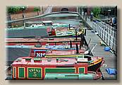 Birmingham : ville et bateaux colorés